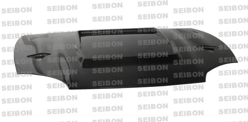 Seibon 94-98 Mitsubishi 3000GT DVII Carbon Fiber Hood - Installation View