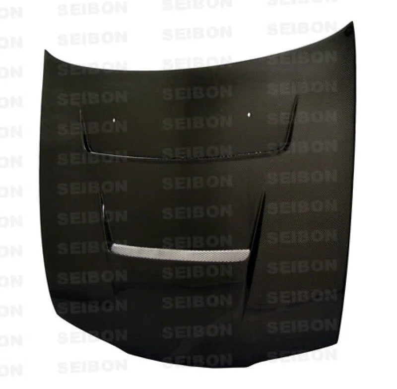 Seibon 95-96 Nissan 240sx DV Carbon Fiber Hood - Main Product View