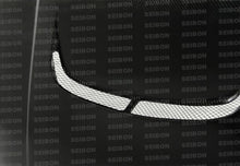 Load image into Gallery viewer, Seibon 95-96 Nissan Skyline R33 GT-R (BCNR33) JU-Style Carbon Fiber Hood - Side View