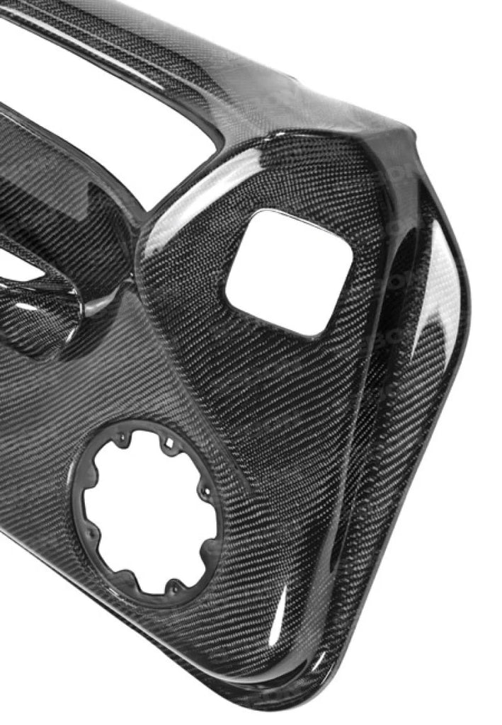 Seibon 95-98 Nissan 240SX OEM-Style Carbon Fiber Door Panels (Pair) - Side View