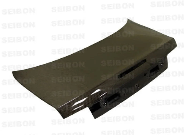 Seibon 95-98 Nissan 240SX OEM-style Carbon Fiber Trunk Lid - Main Product View