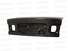 Load image into Gallery viewer, Seibon 96-00 Honda Civic 2-door OEM Carbon Fiber Trunk Lid - Side View