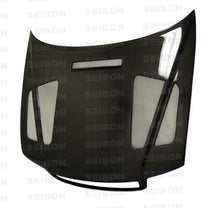 Load image into Gallery viewer, Seibon 96-01 Audi A4 ER Carbon Fiber Hood - Main Product View