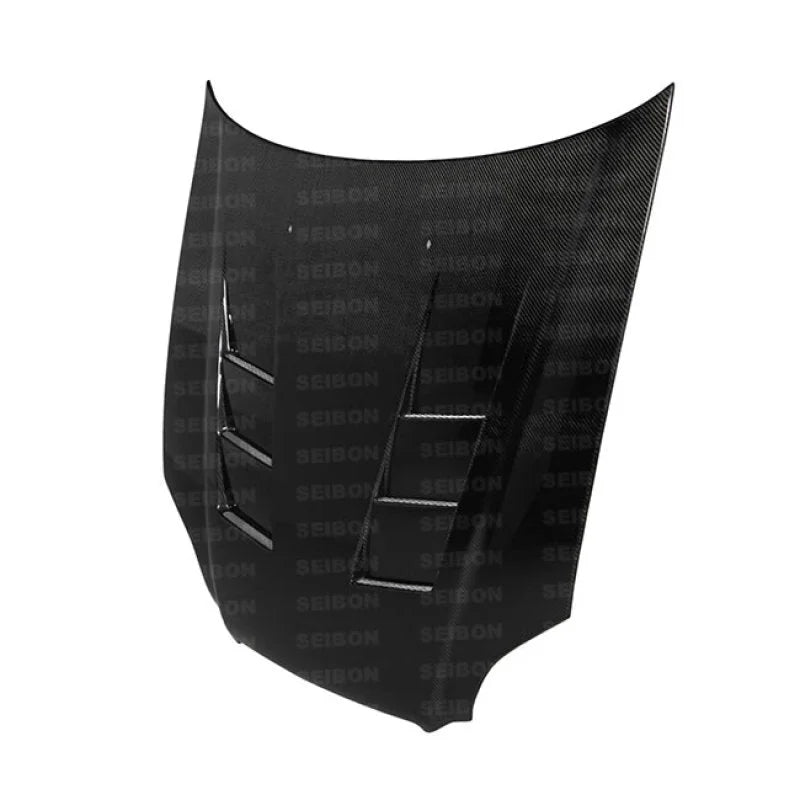 Seibon 96-98 Honda Civic (EM1/EJ6/EJ7/EJ8/EK9) TS Style Carbon Fiber Hood - Back View