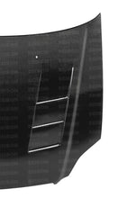 Load image into Gallery viewer, Seibon 96-98 Honda Civic (EM1/EJ6/EJ7/EJ8/EK9) TS Style Carbon Fiber Hood - Installation View