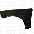 Load image into Gallery viewer, Seibon 96-98 Honda Civic OEM Style Carbon Fiber Fenders - Main Product View
