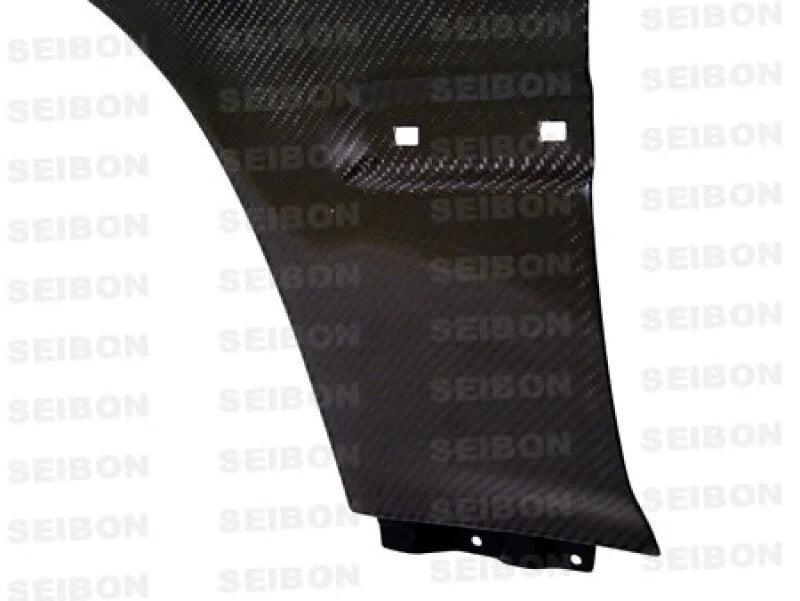 Seibon 96-98 Honda Civic OEM Style Carbon Fiber Fenders - Side View