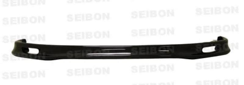 Seibon 96-98 Honda Civic SP Carbon Fiber Front Lip - Detail View