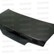 Load image into Gallery viewer, Seibon 97-01 Honda Prelude OEM Carbon Fiber Trunk Lid - Side View