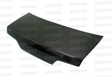 Load image into Gallery viewer, Seibon 97-01 Honda Prelude OEM Carbon Fiber Trunk Lid - Side View