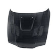 Load image into Gallery viewer, Seibon 97-03 BMW 5 Series 4Dr (E39) GTR-Style Carbon Fiber Hood - Main Product View