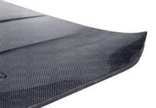 Load image into Gallery viewer, Seibon 97-03 BMW 5 Series 4Dr (E39) GTR-Style Carbon Fiber Hood - Side View