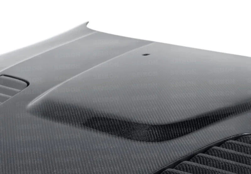 Seibon 97-03 BMW 5 Series 4Dr (E39) GTR-Style Carbon Fiber Hood - Additional View 6