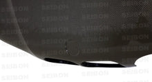 Load image into Gallery viewer, Seibon 97-03 BMW 5 Series 4Dr (E39) OEM Carbon Fiber Hood - Side View