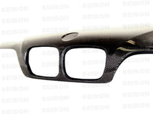 Load image into Gallery viewer, Seibon 97-03 BMW 5 Series 4Dr (E39) OEM Carbon Fiber Hood - Detail View