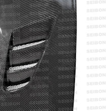 Load image into Gallery viewer, Seibon 97-98 Nissan 240SX/Silvia TA-Style Carbon Fiber Hood - Side View
