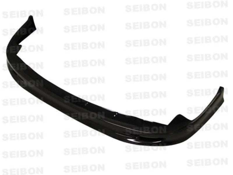 Seibon 98-01 Acura Integra SP-Style Carbon Fiber Front Lip Gloss Finish - Main Product View