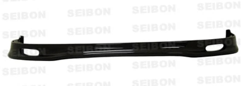 Seibon 98-01 Acura Integra SP-Style Carbon Fiber Front Lip Gloss Finish - Back View