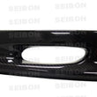 Load image into Gallery viewer, Seibon 98-01 Acura Integra SP-Style Carbon Fiber Front Lip Gloss Finish - Installation View