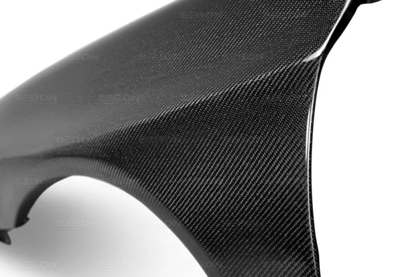 Seibon 98-01 Subaru Impreza Carbon Fiber 10mm Wider Fenders (Pair) - Additional View 6