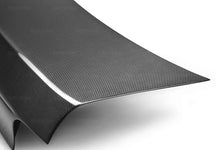 Load image into Gallery viewer, Seibon 98-01 Subaru Impreza OEM-style Carbon Fiber Trunk Lid - Side View