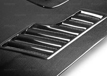 Load image into Gallery viewer, Seibon 98-01 Subaru Impreza/WRX/STI (GC6/8) CW-Style Carbon Fiber Hood - Side View