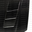 Load image into Gallery viewer, Seibon 99-00 Honda Civic (EM1/EJ6/7/8/EK9) TS-Style Carbon Fiber Hood - Installation View