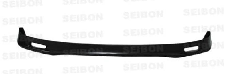Seibon 99-00 Honda Civic SP Carbon Fiber Front Lip - Side View
