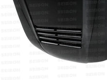 Load image into Gallery viewer, Seibon 99-01 Nissan S15 DS-Style Carbon Fiber Hood - Side View