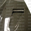Load image into Gallery viewer, Seibon 99-01 Nissan S15 DV IICarbon Fiber Hood - Detail View