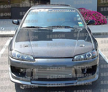 Load image into Gallery viewer, Seibon 99-01 Nissan S15 OEM Carbon Fiber Hood - Main Product View