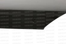 Load image into Gallery viewer, Seibon 99-01 Nissan S15 OEM Carbon Fiber Trunk Lid - Side View