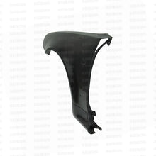 Load image into Gallery viewer, Seibon 99-01 Nissan Skyline R34 Carbon Fiber Fenders Pair - Installation View