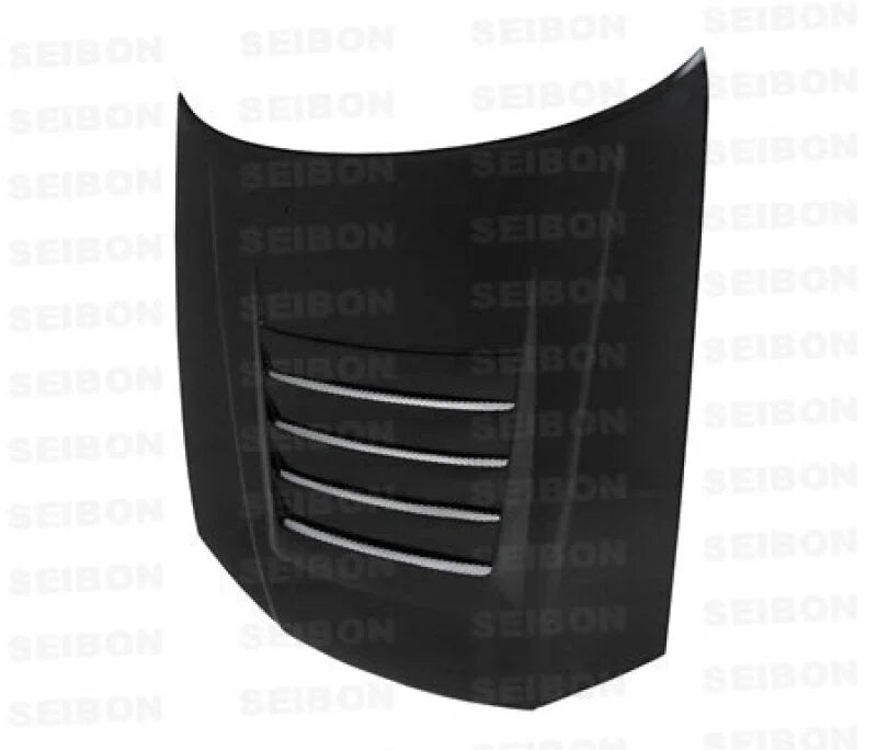 Seibon 99-01 Nissan Skyline R34 GT-S (BNR34) DS Carbon Fiber Hood - Side View
