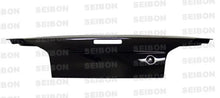 Load image into Gallery viewer, Seibon 99-01 Nissan Skyline R34 OEM Carbon Fiber Trunk Lid - Detail View