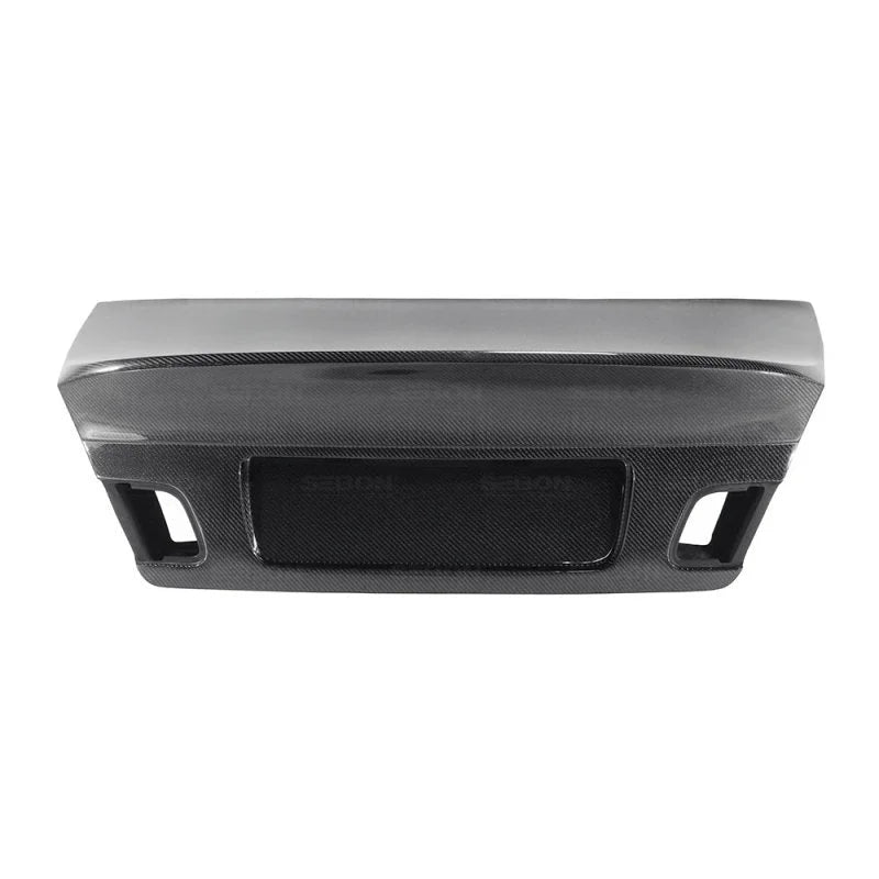 Seibon 99-04 BMW 3 Series 2DR E46 CSL Carbon Fiber Trunk Lid - Main Product View