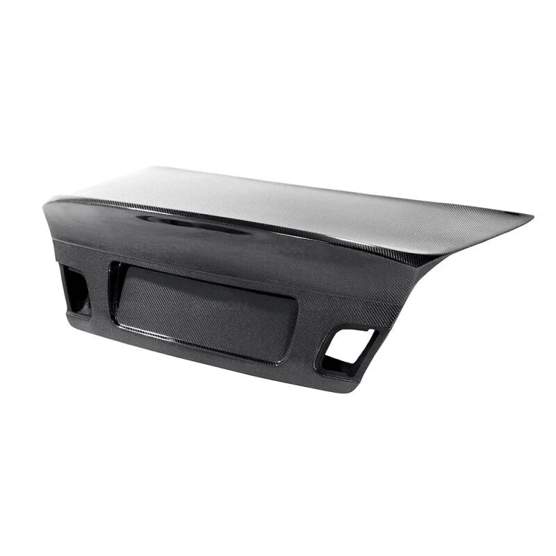 Seibon 99-04 BMW 3 Series 2DR E46 CSL Carbon Fiber Trunk Lid - Side View