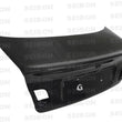 Load image into Gallery viewer, Seibon 99-04 BMW 3 Series 4DR E46 CSL Style Carbon Fiber Trunk Lid and Hatch - Main Product View