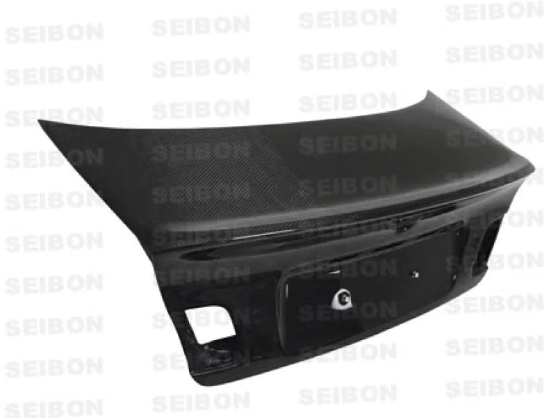 Seibon 99-04 BMW 3 Series 4DR E46 CSL Style Carbon Fiber Trunk Lid and Hatch - Main Product View