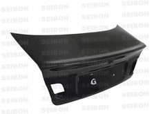 Load image into Gallery viewer, Seibon 99-04 BMW 3 Series 4DR E46 CSL Style Carbon Fiber Trunk Lid and Hatch - Main Product View