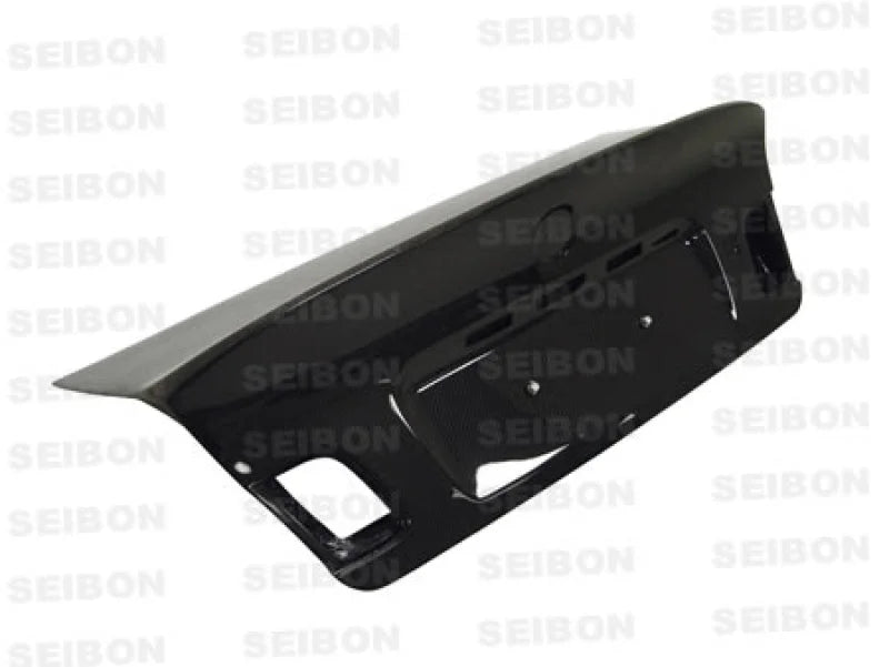 Seibon 99-04 BMW 3 Series 4DR E46 CSL Style Carbon Fiber Trunk Lid and Hatch - Side View