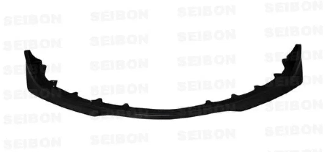 Seibon 06-07 EVO IX RA Carbon FIber Front Lip - Installation View