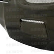 Load image into Gallery viewer, Seibon 03-07 Mitsubishi Evo 8 &amp; 9 CW Carbon Fiber Hood - Installation View