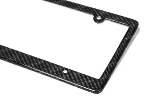 Seibon Carbon Fiber License Plate Frame (4 holes) - Main Product View
