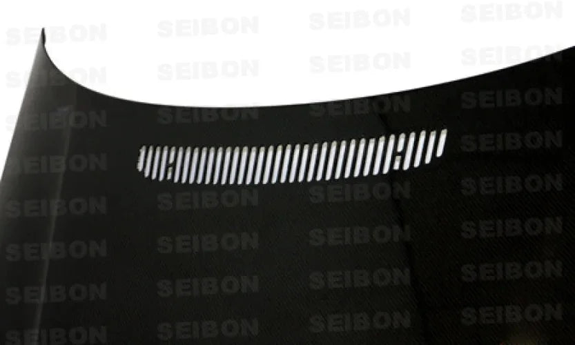 Seibon 02-05 BMW E46 2dr OE Carbon Fiber Hood - Detail View