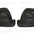 Load image into Gallery viewer, Seibon OEM Carbon Fiber Mirror Covers fits 2009-2010 Nissan GT-R / Nissan Gtr R35 - Side View