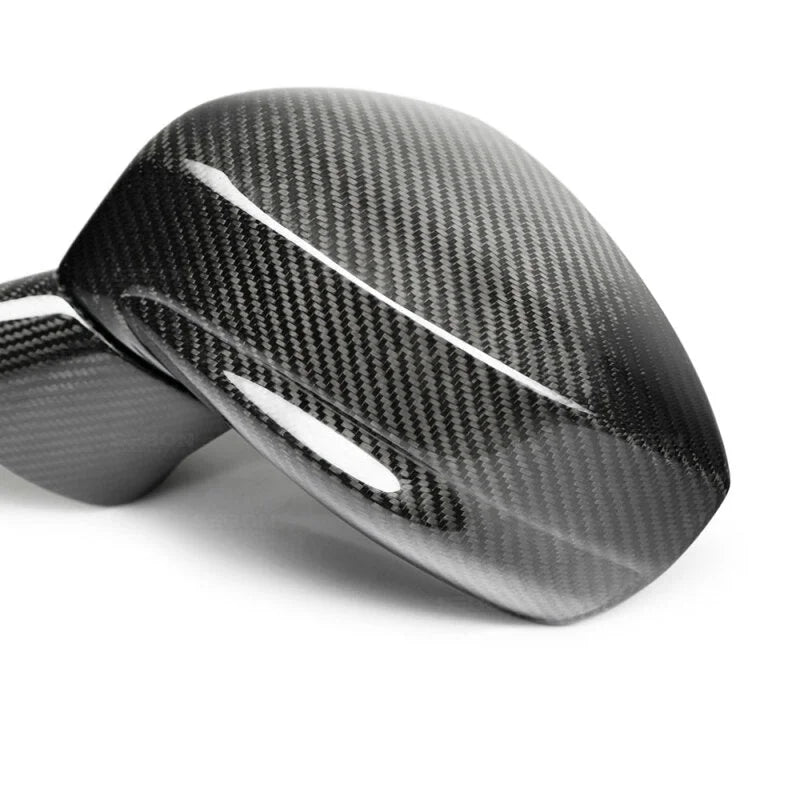 Seibon OEM Carbon Fiber Mirror Covers fits 2009-2010 Nissan GT-R / Nissan Gtr R35 - Additional View 5