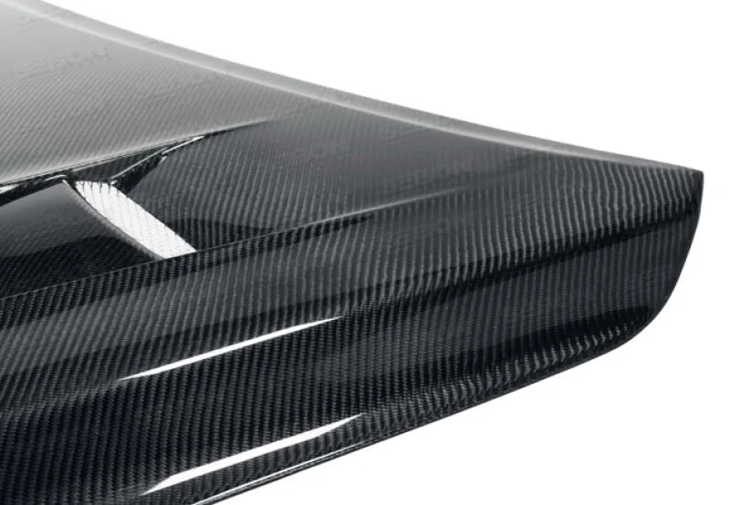 Seibon TSII Style Carbon Fiber Hood fits 2008-2010 Lexus IS F USE20L - Installation View