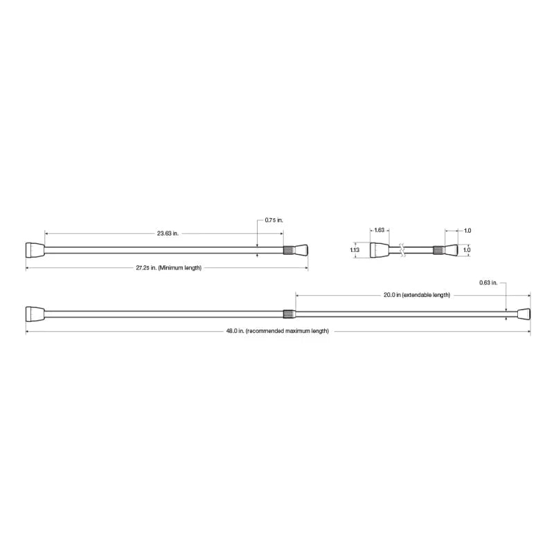 Seibon Universal Carbon Fiber Hood/Truck Prop - Additional View 12