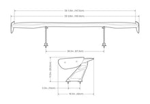 Load image into Gallery viewer, Seibon Universal GT Style Carbon Fiber Rear Spoiler - Additional View 6